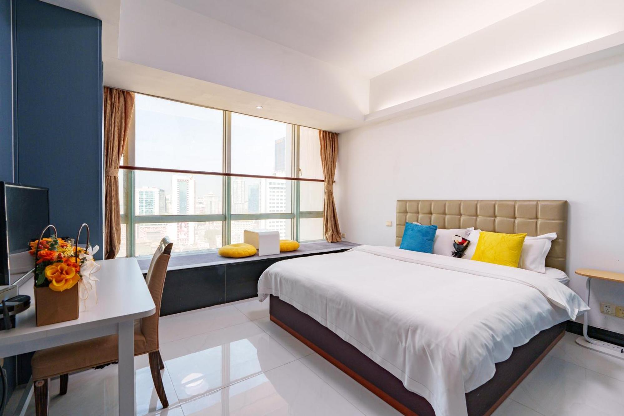 Sunny International Apartment From Beijing Road Guangzhou Exterior foto