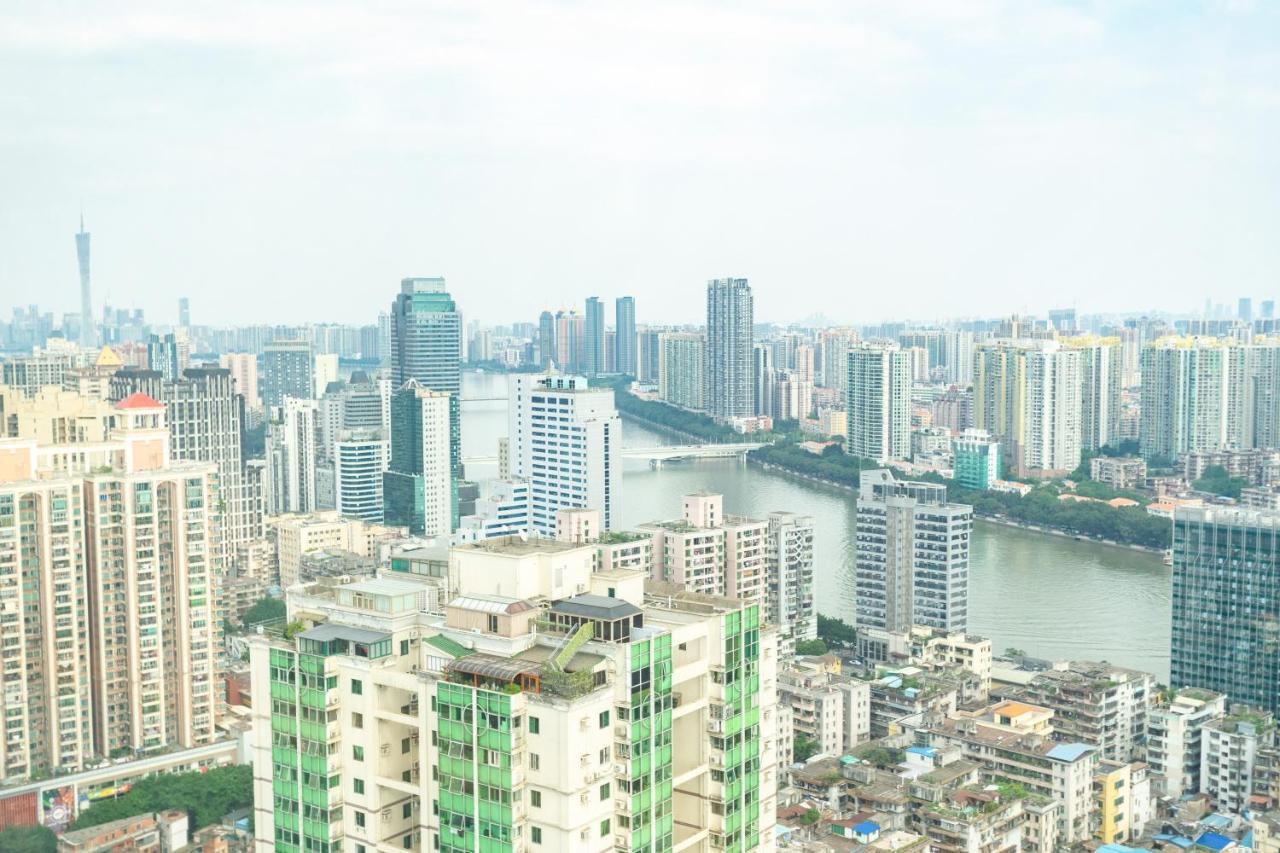 Sunny International Apartment From Beijing Road Guangzhou Exterior foto