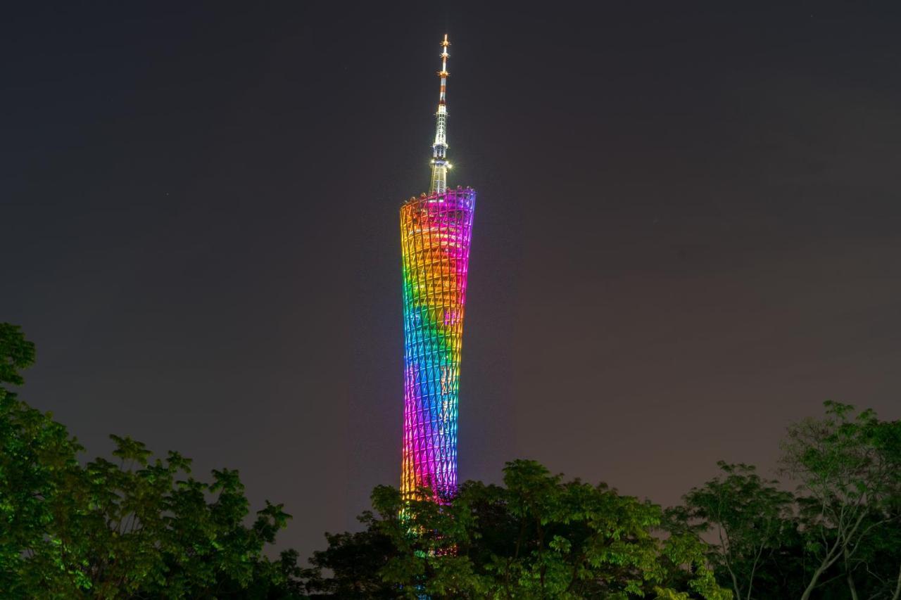 Sunny International Apartment From Beijing Road Guangzhou Exterior foto